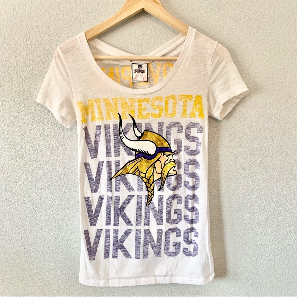 Victoria’s Secret PINK Minnesota Vikings T Shirt